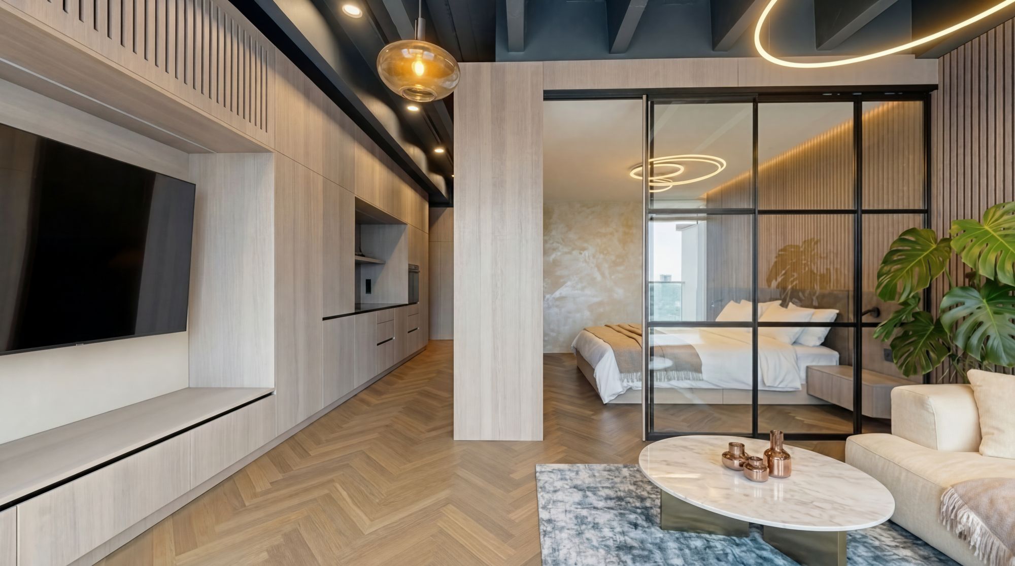 Loft v rezidenci Vanguard